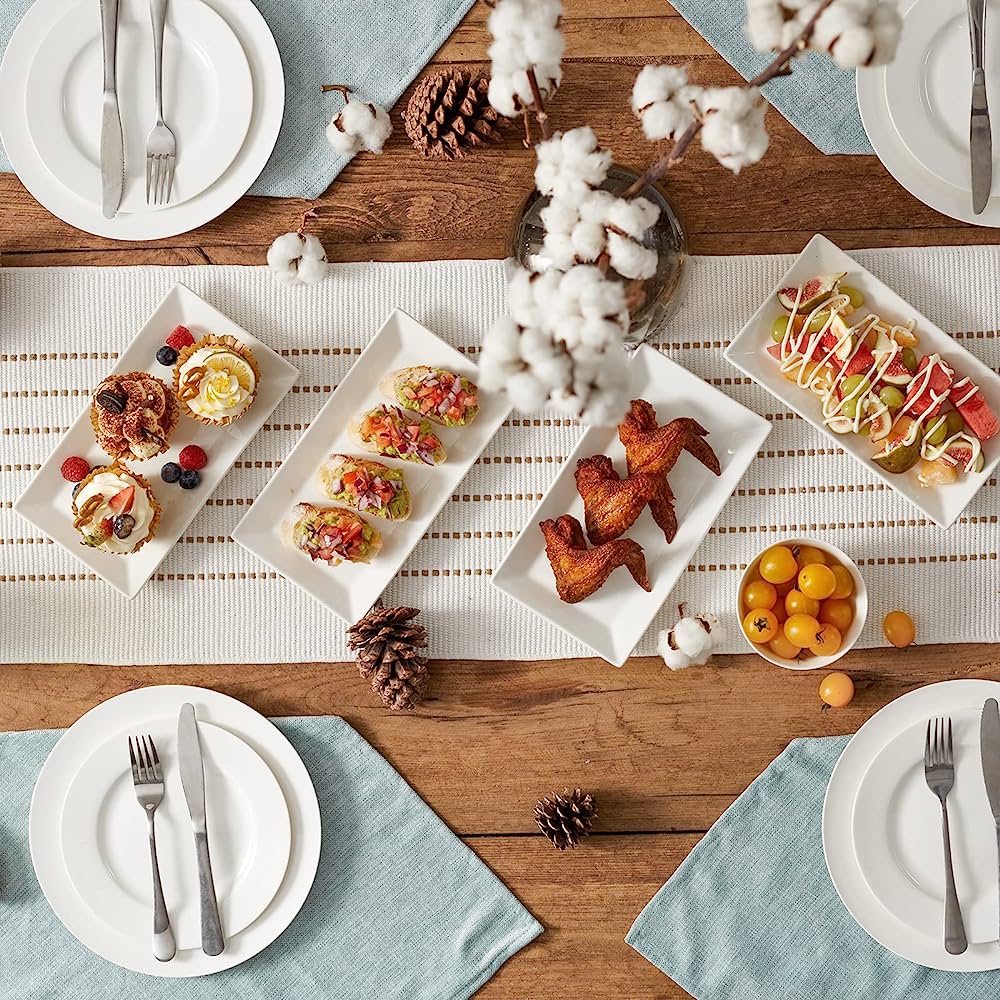 Rectangular Plate/Serving Platter 33*23cm Pack Of 6Pcs